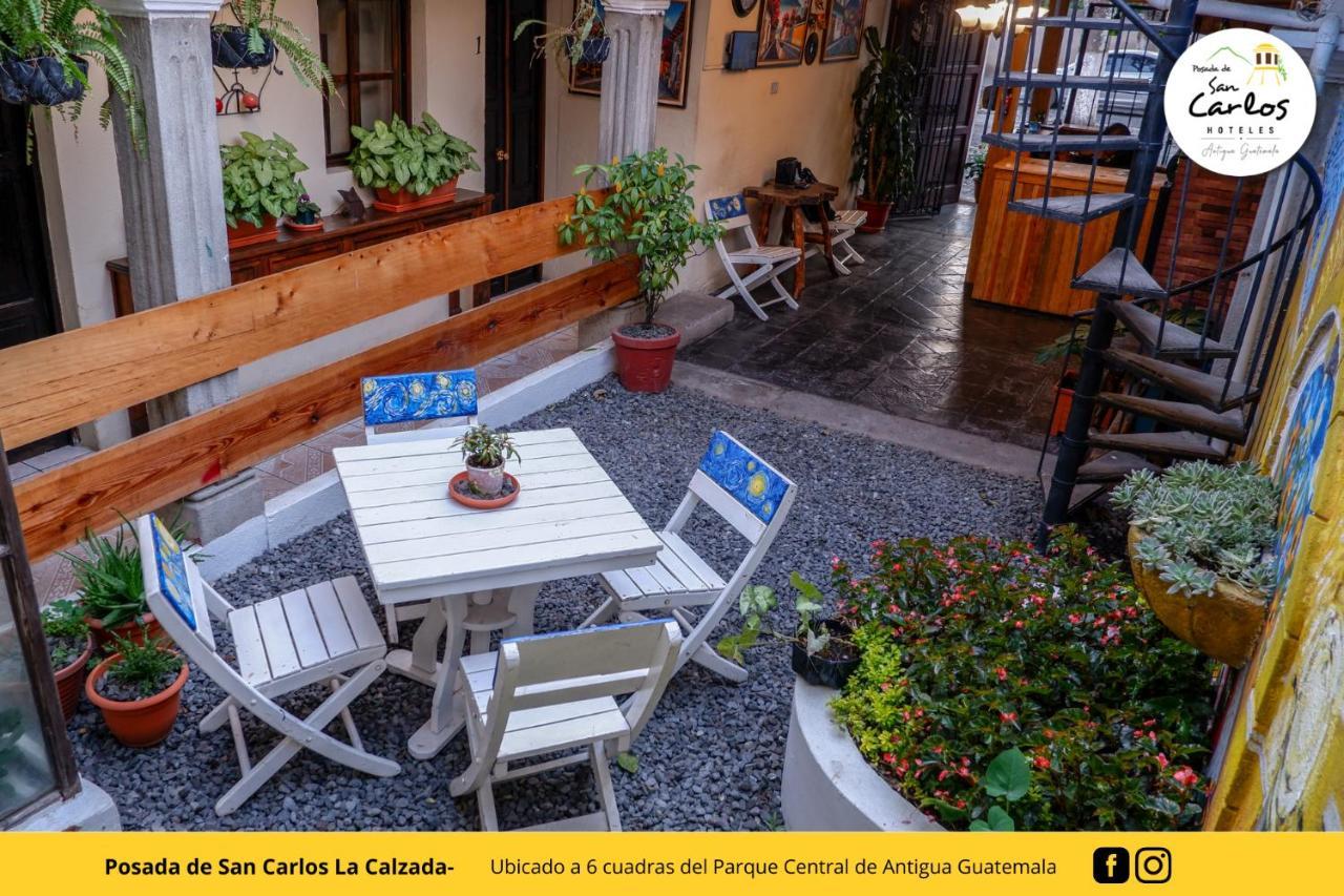 Posada De San Carlos La Calzada Антигуа-Гватемала Экстерьер фото